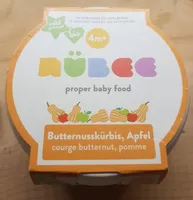 nübee Butternusskürbis, Apfel