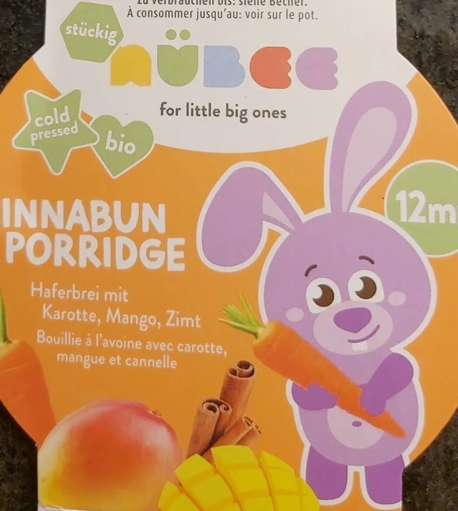 Cinnnabun Porridge