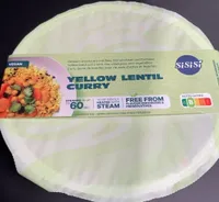Yellow lentil curry