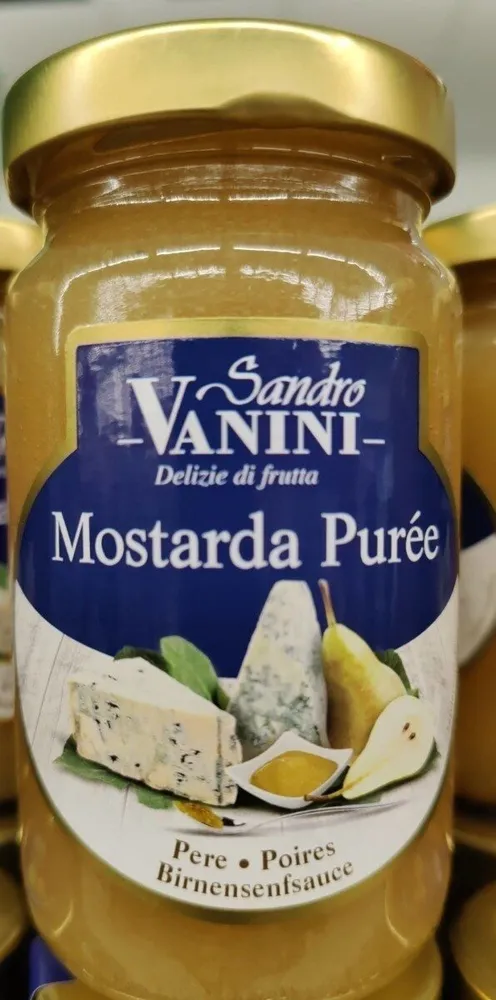 Sauce moutarde aux poires