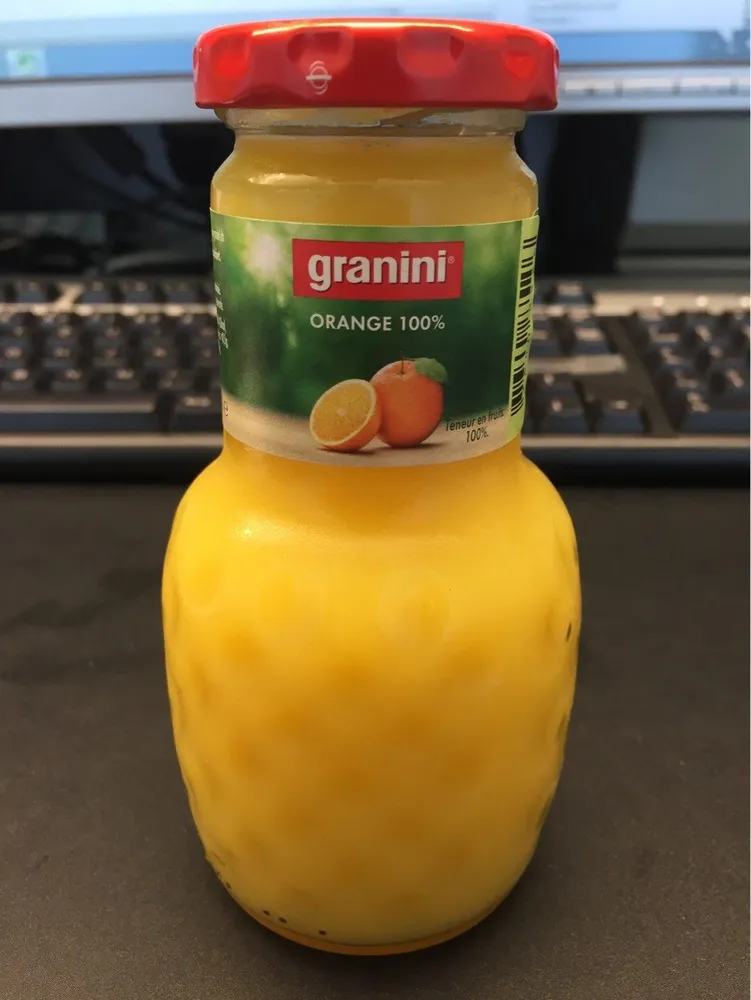 Granini Orange Pur Jus 20 cl, 20 Bouteilles