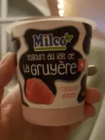 Yogourt au lait de la Gruyère - Framboise