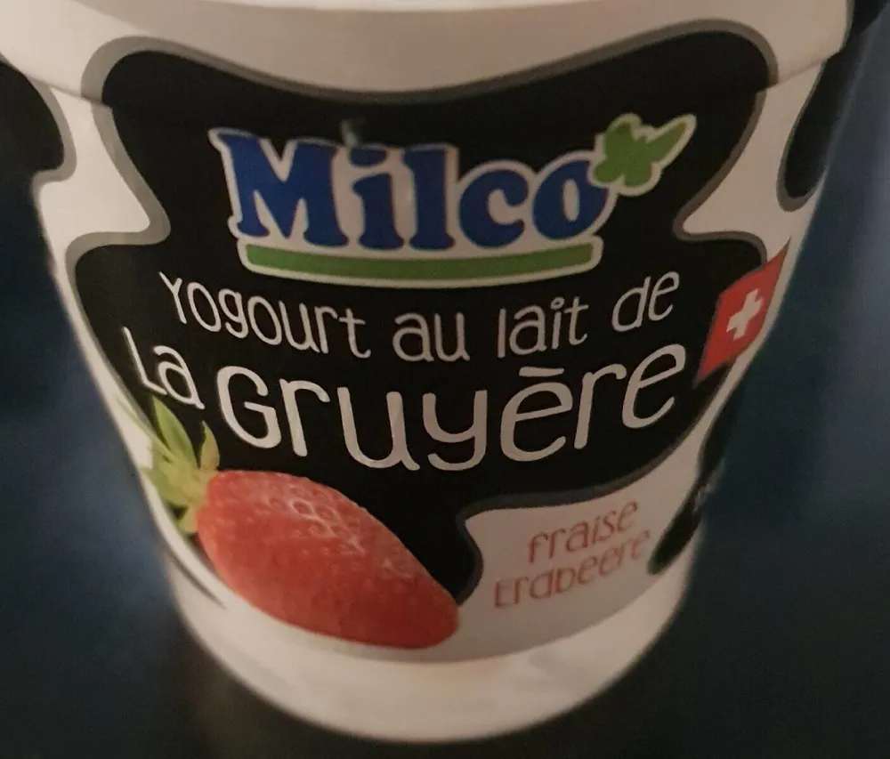 Yahourt au lait de la gruyère