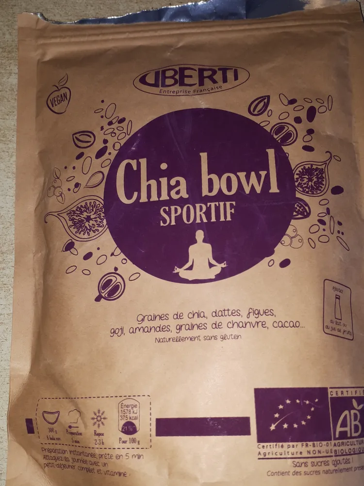 chia bowl sportif