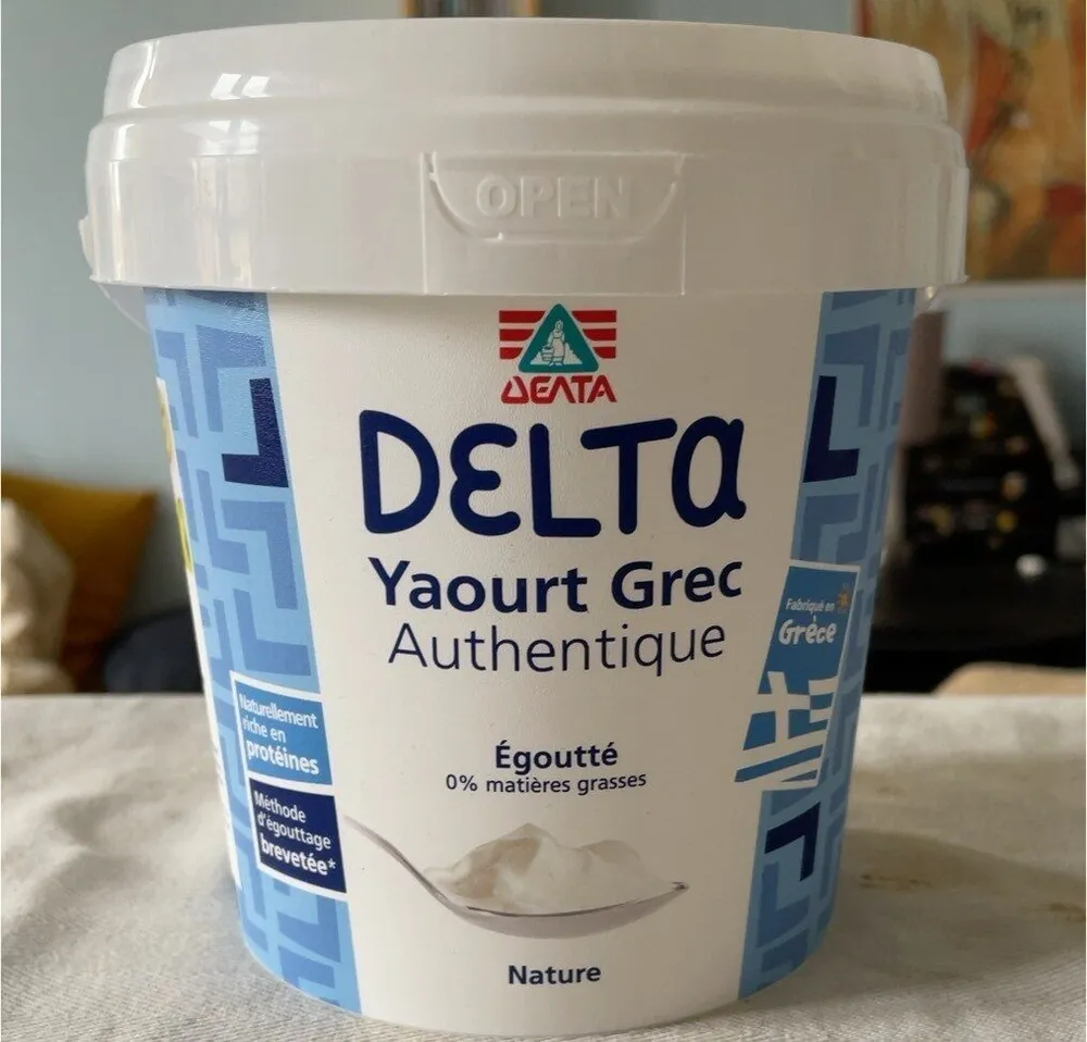 Yaourt grec authentique 0%