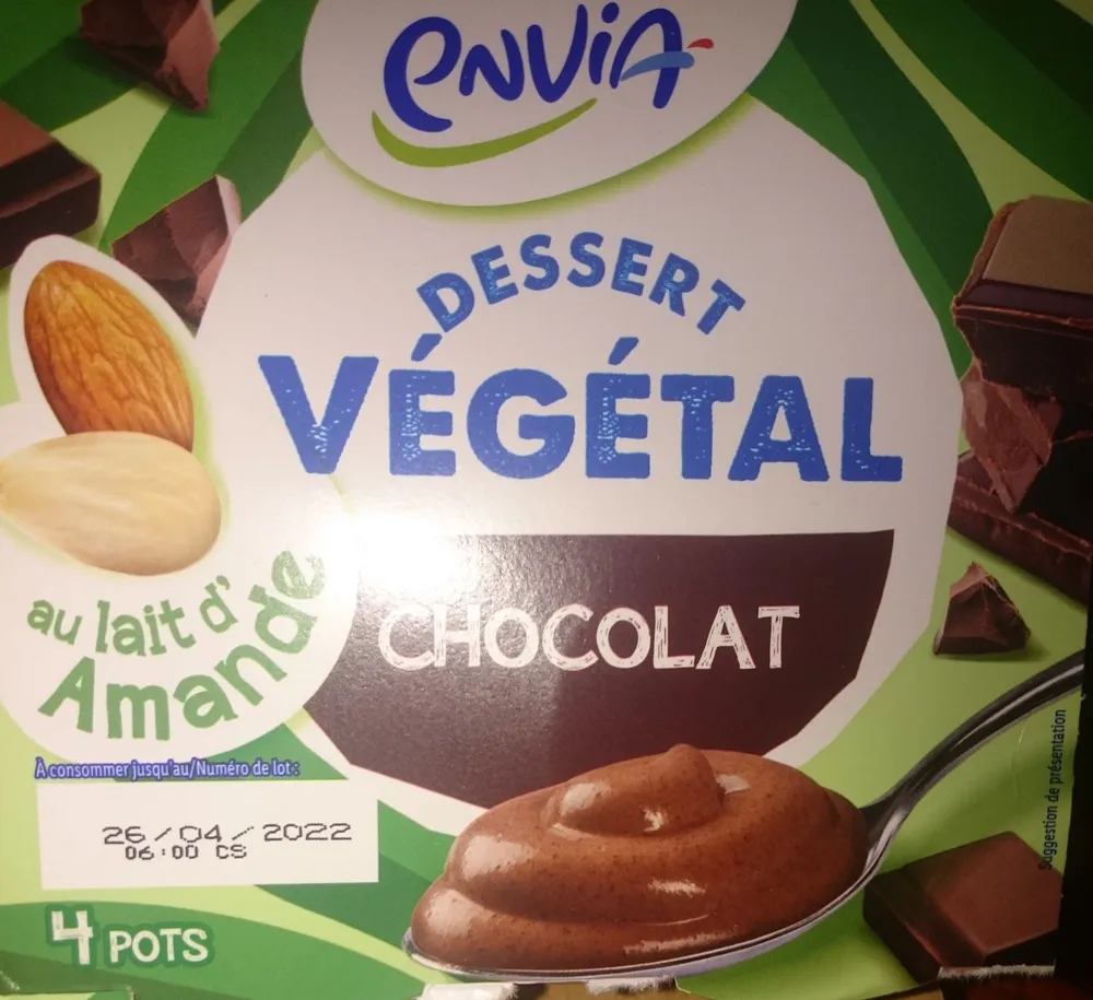 dessert végétal chocolat