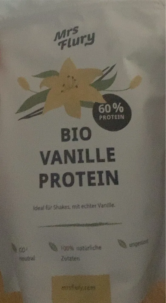 Bio vanille protein