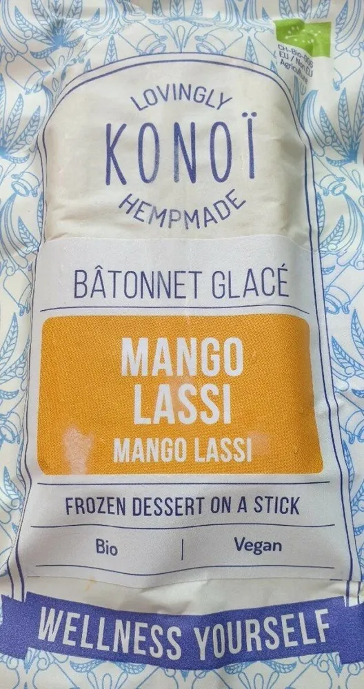 Glace mango lassi