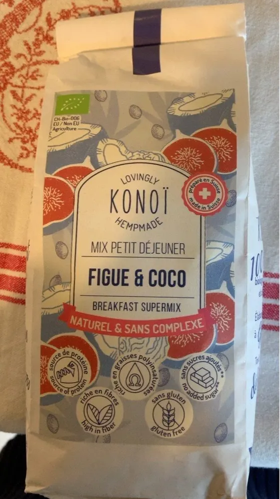 Mix petit déjeuner Figue et Coco