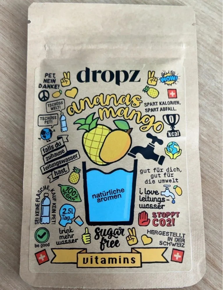 Dropz vitamines ananas-mangue