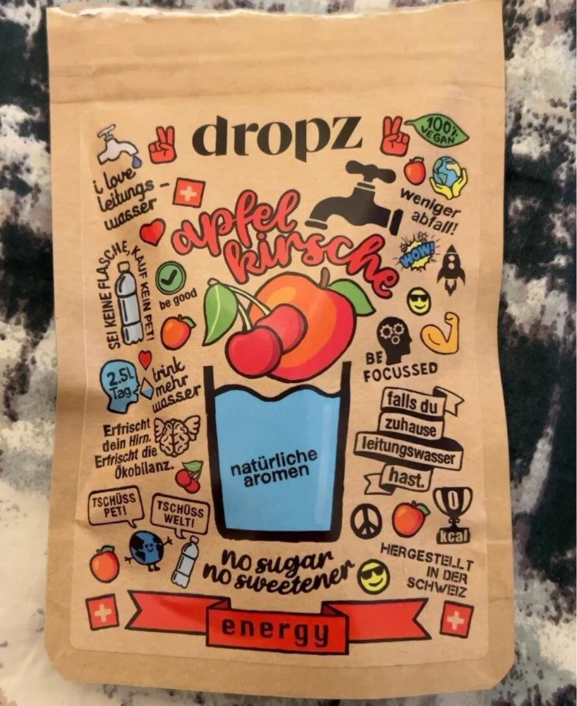 Dropz pomme-cerise