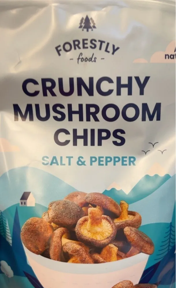 Crunchy Mushroom Cips - Salt & Pepper