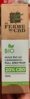 Huile bio au cannabidiol
