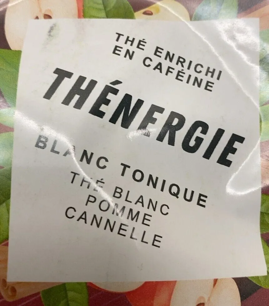 Thénergie blanc tonique