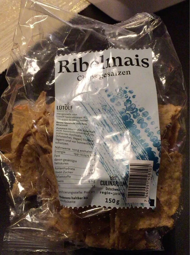 Ribelmais Chips gesalzen