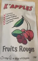 K'apples fruits rouges