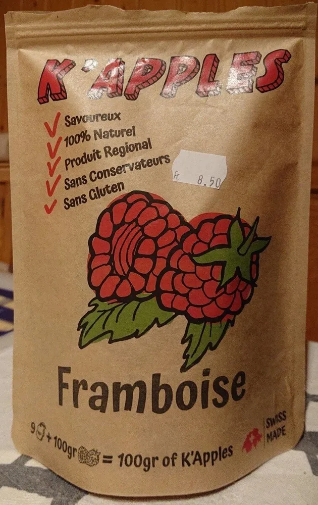 K'APPLES framboise
