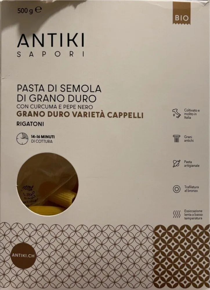Pasta di semola di grano duro - rigatoni