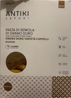 Pasta di semola di grano duro - rigatoni