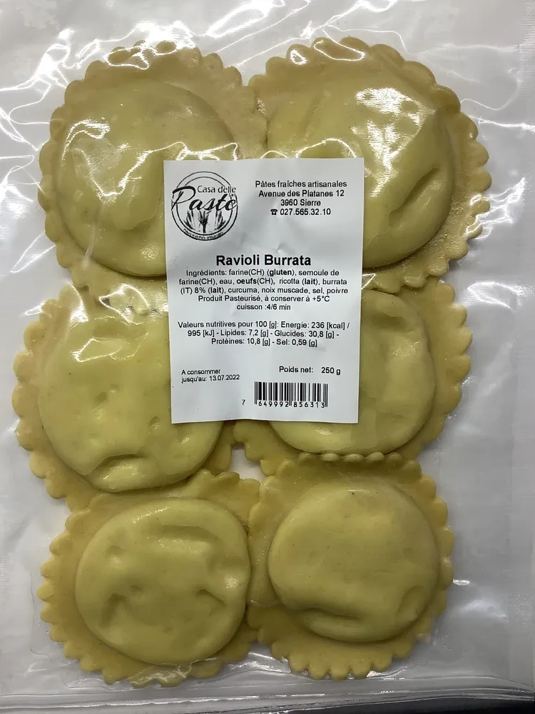 Ravioli Burrata
