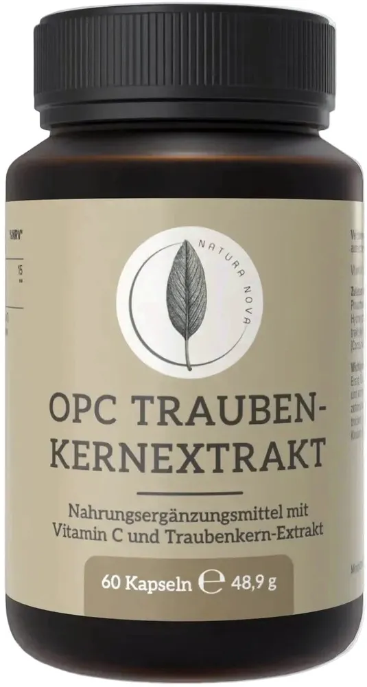 Natura Nova OPC Traubenkern-Extrakt Kapseln