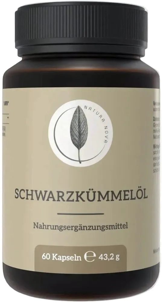 Natura Nova Schwarzkümmelöl Kapseln