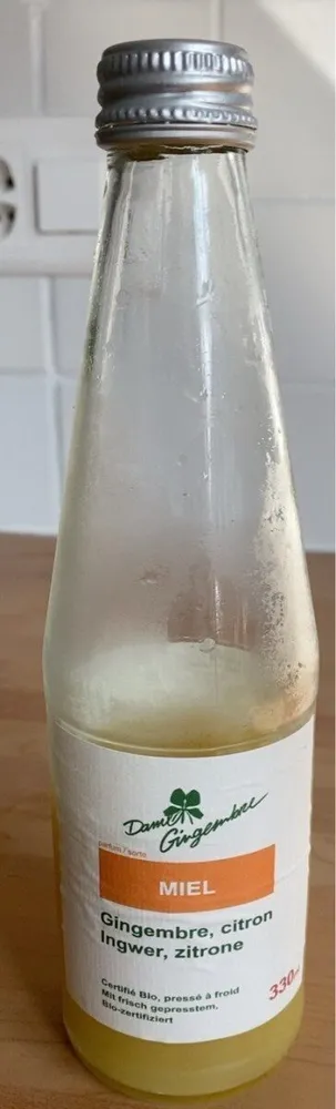 Miel, gingembre, citron