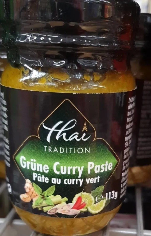 Pâte au curry vert