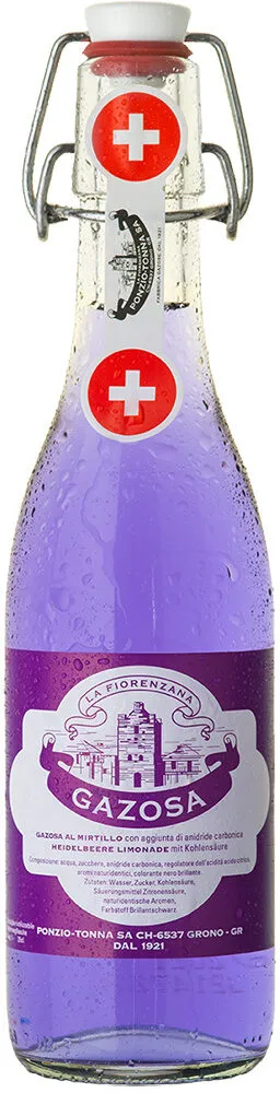 Gazosa La Fiorenzana - Heidelbeer-Aroma