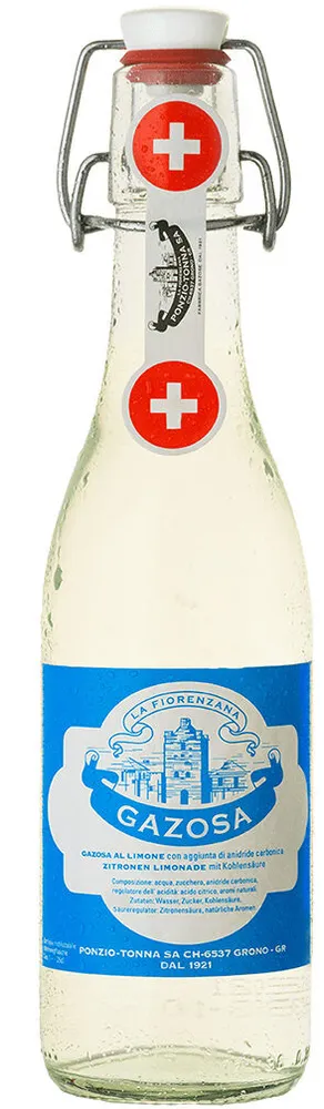 Gazosa La Fiorenzana all'aroma di Limone