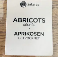 Abricots séchés