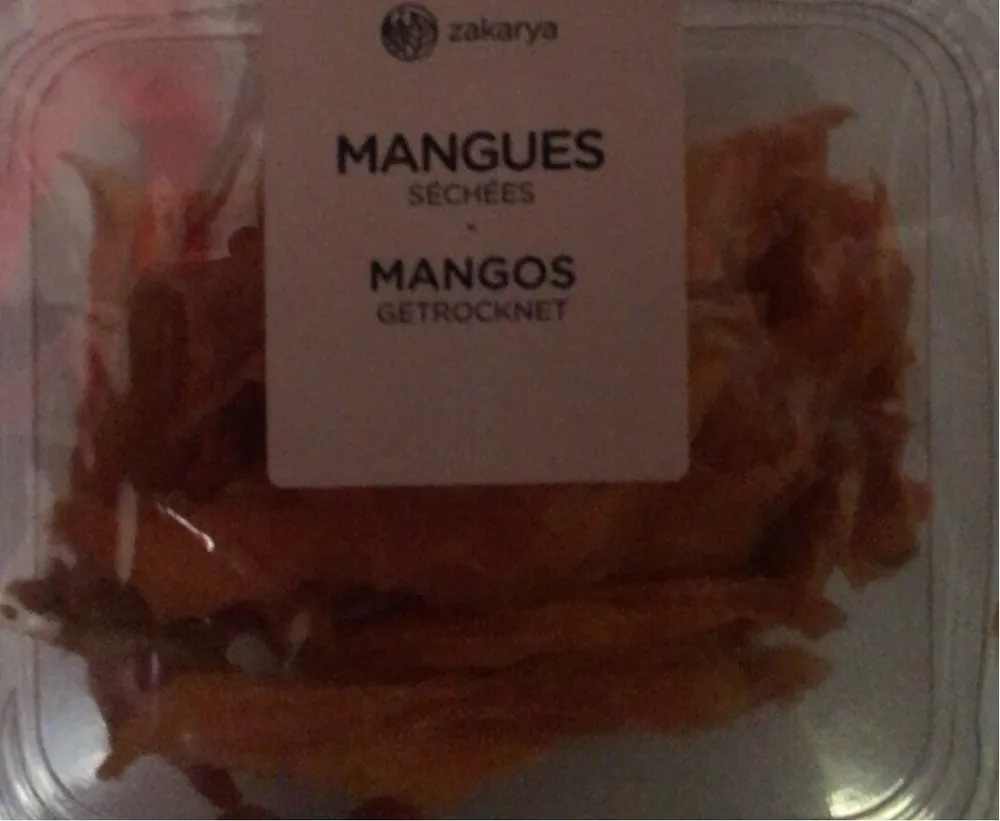 Mangue sechées