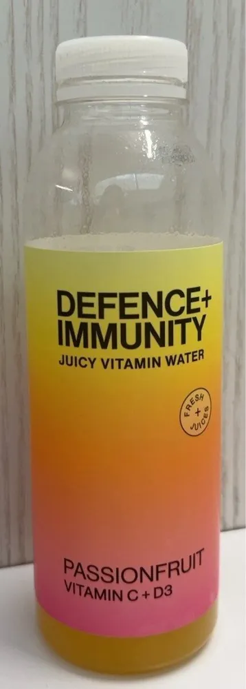 Defence + immunity juicy vitamin water