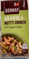 BONNAP ® GRANOLA NUTTY CRUNCH 100% Organie & Vegan
