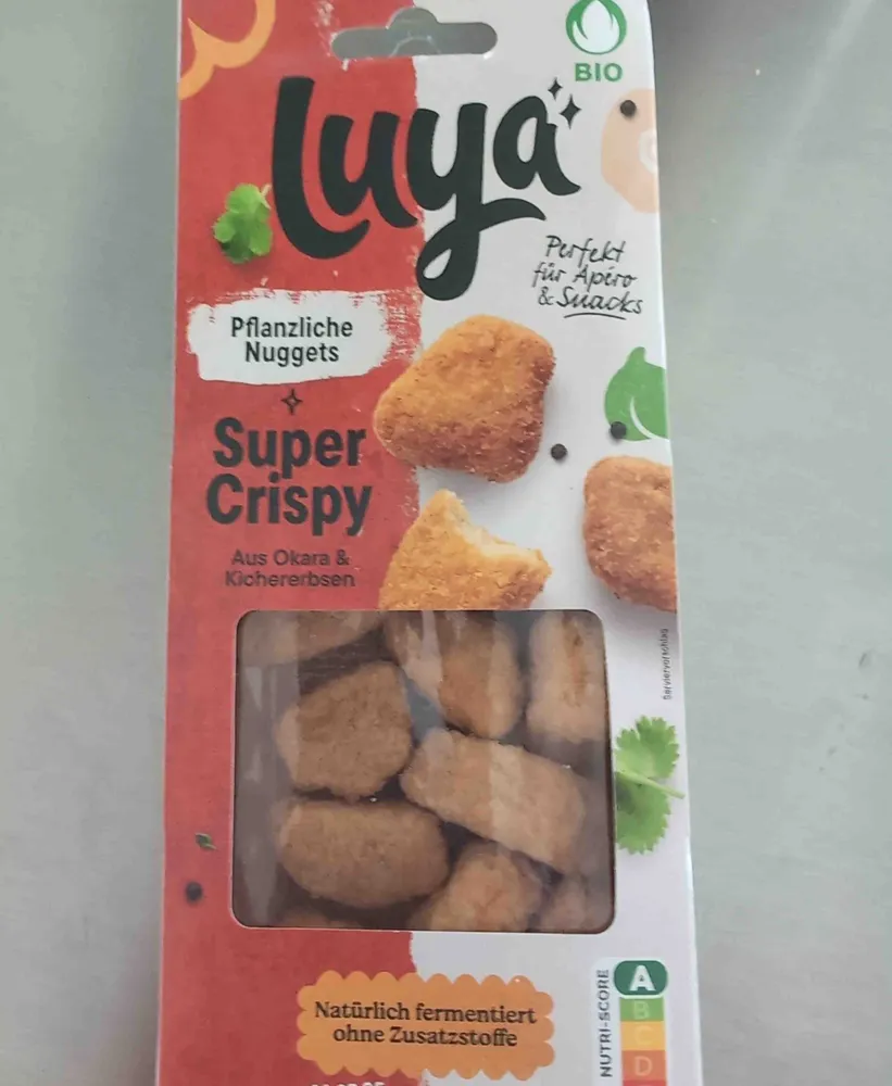 Pflanzliche Nuggets Super Crispy