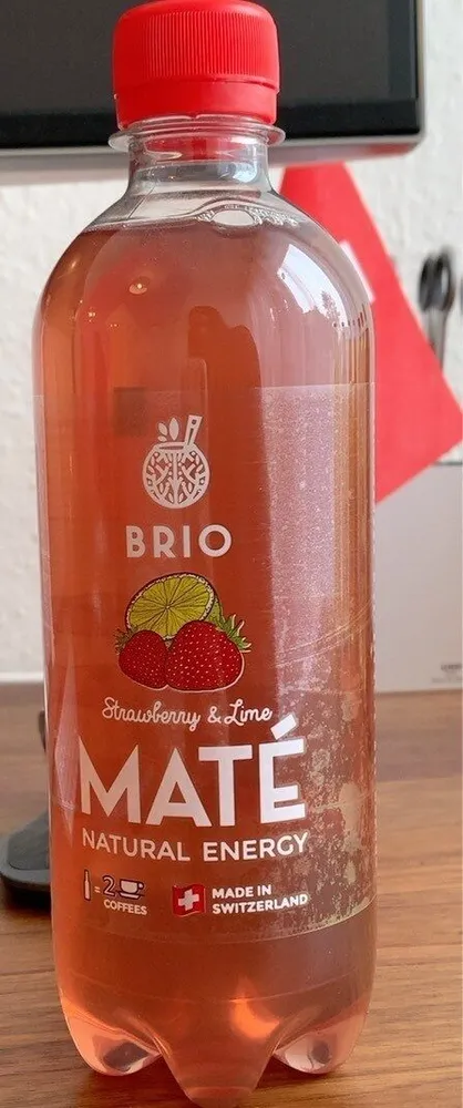 Brio Maté Strawberry & Lime