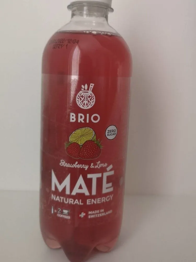 Brio Maté Strawberry&Lime zero sugar