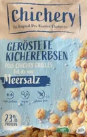 Geröstete Kichererbsen Meersalz