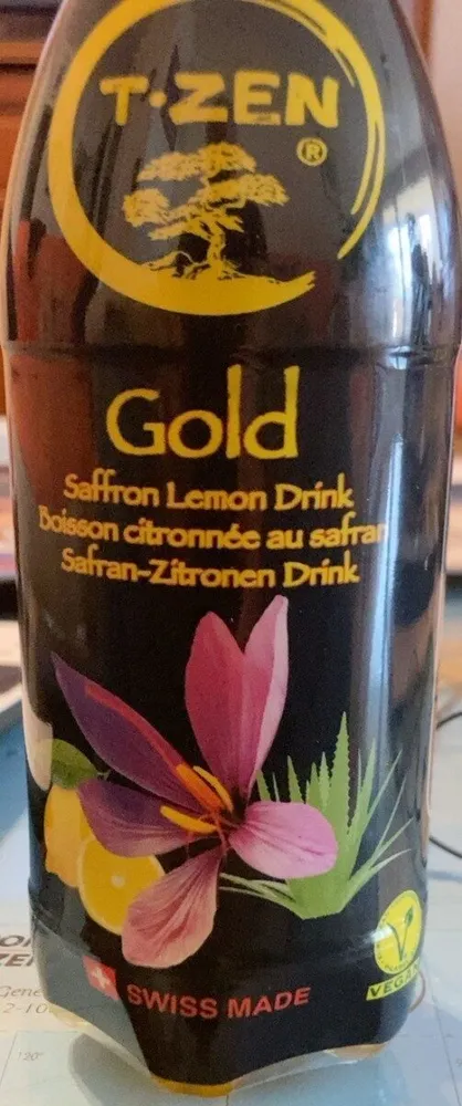 Boisson citronnée au Safran