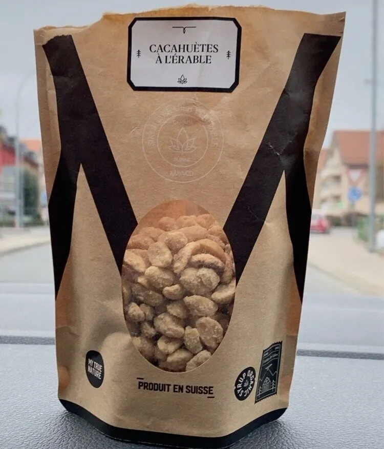 Cacahuètes à l’érable