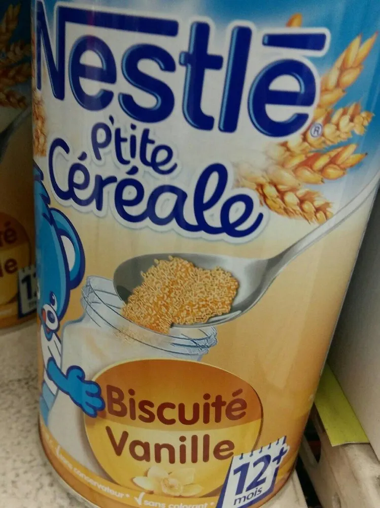 P'tite céréale biscuits vanille