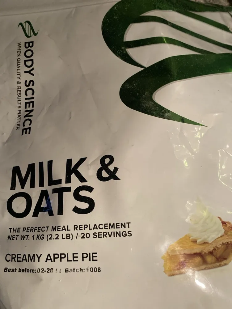 Milk & Oats Creamy Apple Pie