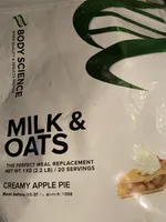 Milk & Oats Creamy Apple Pie