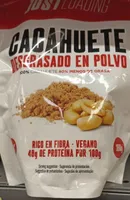 Cacahuete desgrasado en polvo
