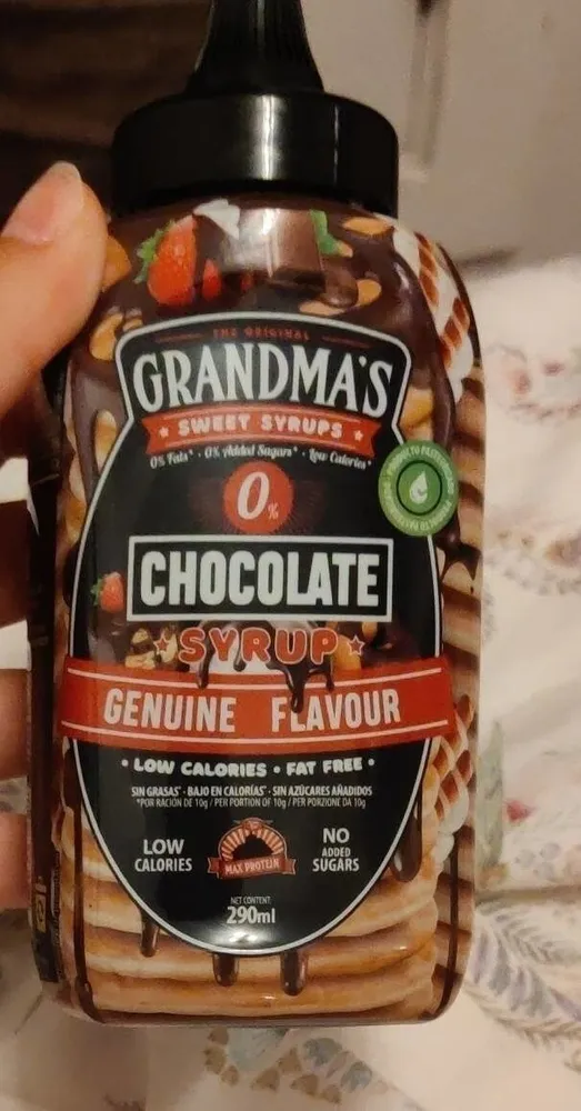 Grandmads chocolate sirope