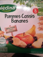 Pommes cassis banane