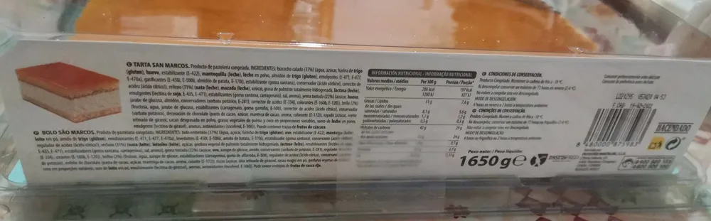 Tarta San marcos