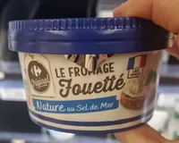 Le fromage fouetté nature au sel de mer
