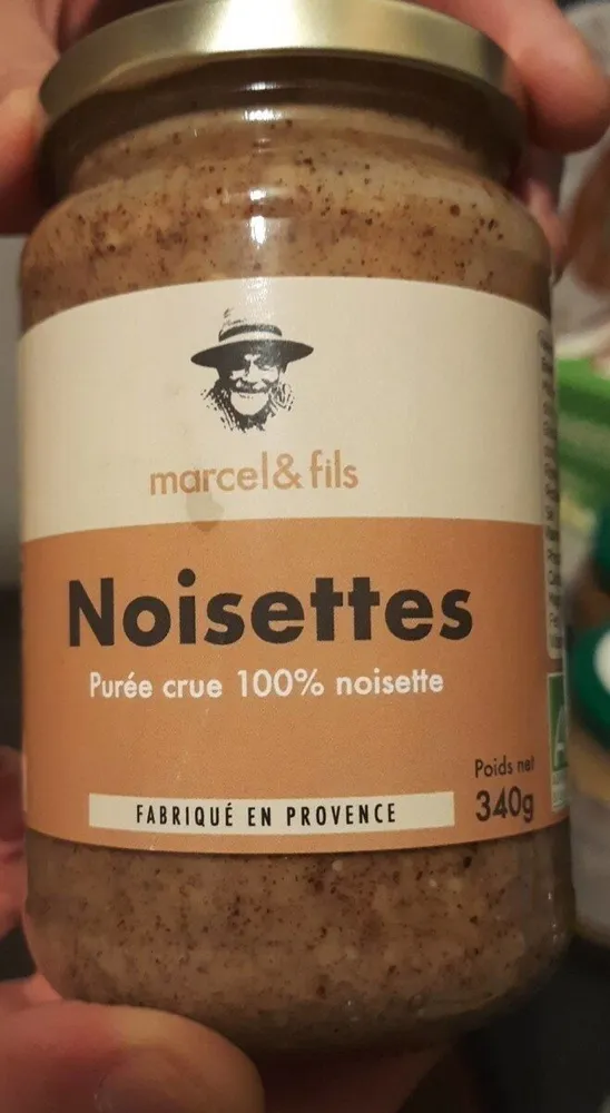 Purée crue 100% noisette