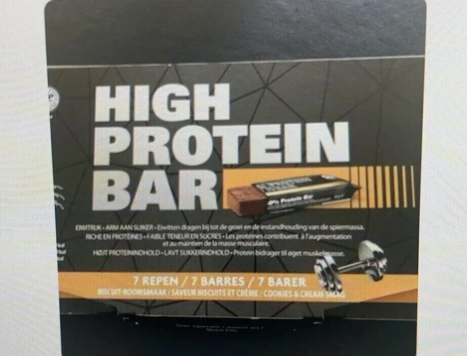 High protein bar